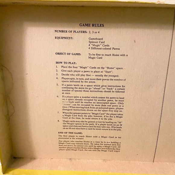 Vintage 1974 Wizard of Oz Board Game Cadaco Bilingual French Game Complete - Picture 11 of 12